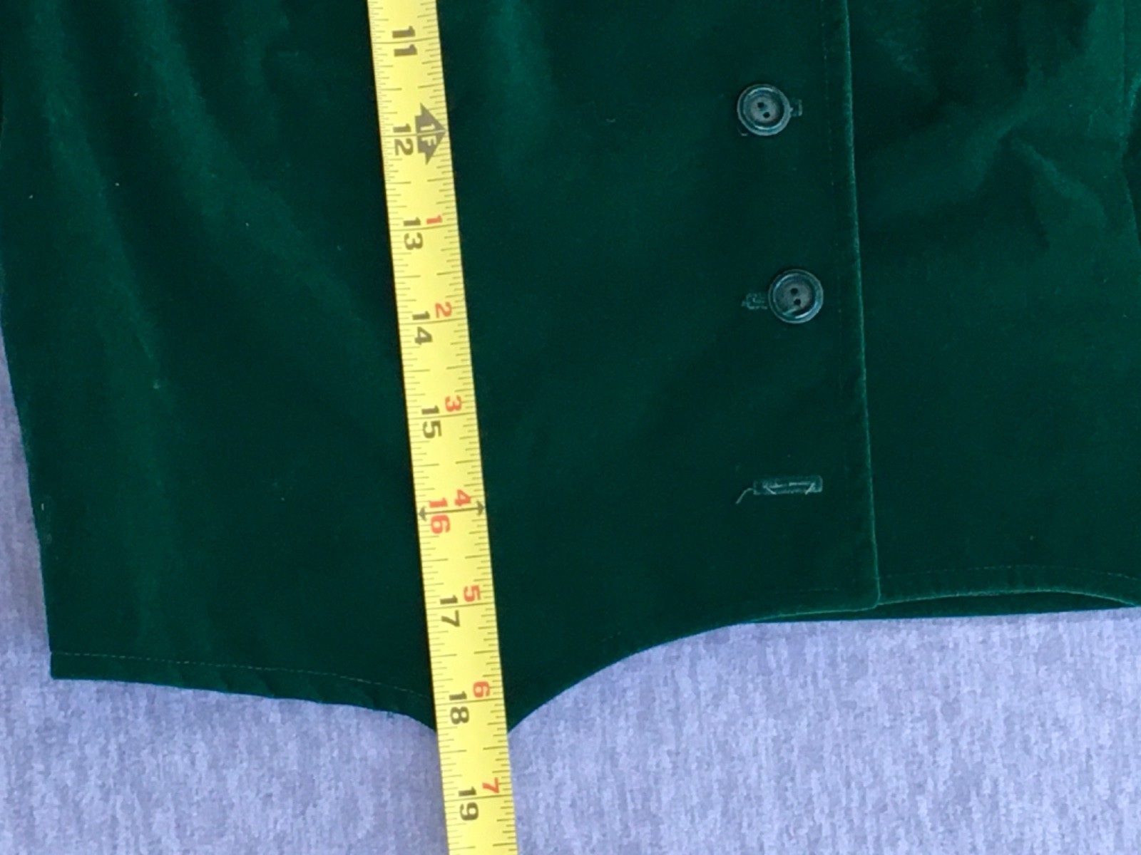 Sears Fashion USA Womens 16 Maxi Skirt Set 70s Tartan Plaid Matching Velvet Vest