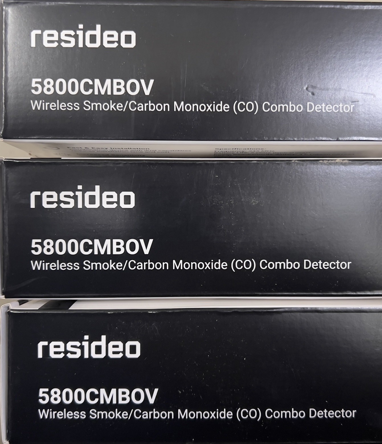 5800CMBOV Honeywell Resideo Wireless Smoke / CO Combo Detector, New stock