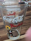 Panchos Mexican Buffet Vintage Coca Cola Collectible Drinking Glasse