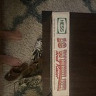 Hess 1992 18 Wheeler & Racer Toy Truck w/ Box White/Green Gas & Oil — photo 2