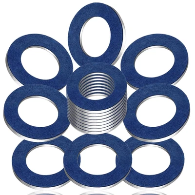 DCWECHER 25-PCS 90430-12031 M12 Oil Drain Plug Gasket Washer Crush Seal - Premium Aluminu