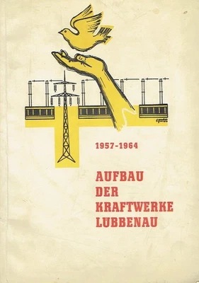 Aufbau der Kraftwerke Lübbenau 1957 bis 1964 DDR Brandenburg - Bild 1 von 4