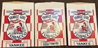 3 VINTAGE CHEWING TOBACCO BAGS YANKEE GIRL  BRAND UNUSED PAPER SACKS EPHEMERA  — photo 2