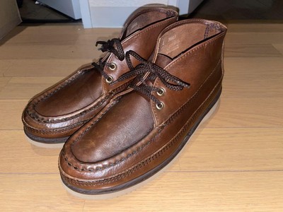Russell Moccasin Boots SPORTING CLAYS CHUKKA Leather Brown