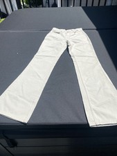 Vintage Y2K Jordache Chino Flare Mid Rise Jeans Size 1/2 new- damaged