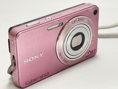 SONY Cyber Shot Digital Camera Pink DSC-W350 14.1MP Compact