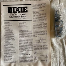 Dixie: The Second War btw. the States - SPI 1976 subscription version - COMPLETE