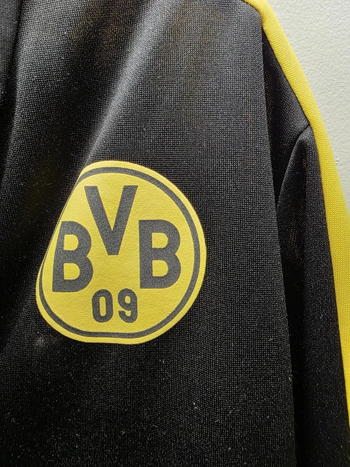 Chaqueta de entrenamiento de fútbol Puma Borussia Dortmund BVB para hombre mediana cremallera completa fútbol Foto 3 de 4