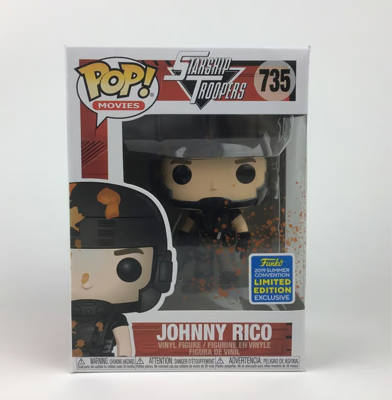 Funko Pop! Johnny Rico #735 From Starship Troopers - 2019 Summer Convention Le