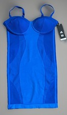 Adidas x Ivy Park Rodeo Strappy Dress Size Medium Royal Blue Bodycon