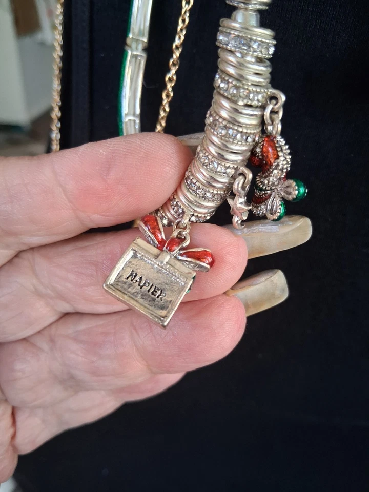 Lote De 14 Alfileres De Solapa/Dispersión De Navidad Pulsera Napier Más Piezas Surtidas Foto 4 de 4