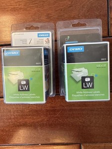 Dymo 30572 White Address Labels 3.5"X1.125" 89mm x 28mm