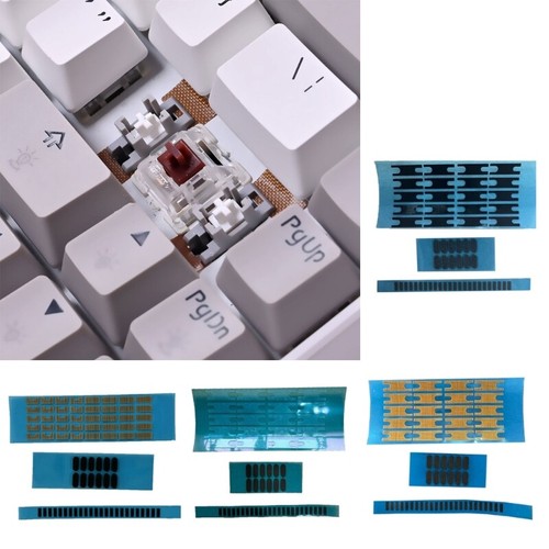 Mechanical Keyboard Stabilizers Film Silencers Pad Steel Wire Stable Sticker - Afbeelding 7 van 12