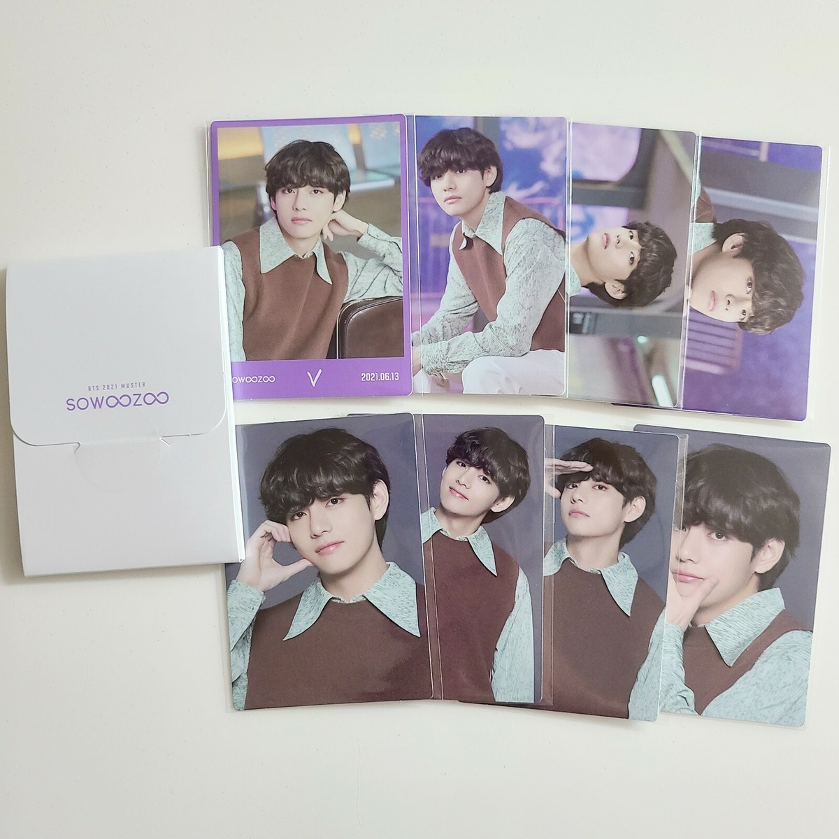 BTS SOWOOZOO 2021 Muster Official Mini 8 Photocard collection