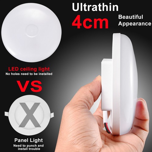 36W Modern Super Bright Flat Ceiling Lights, Round LED Ceiling Light in UK - Picture 8 of 12