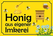 Top-Schilder, versch. Größen, HONIG aus eig...