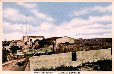 FORT CHARLOTT, NASSAU, BAHAMAS, SANDS' STUDIO Postcard