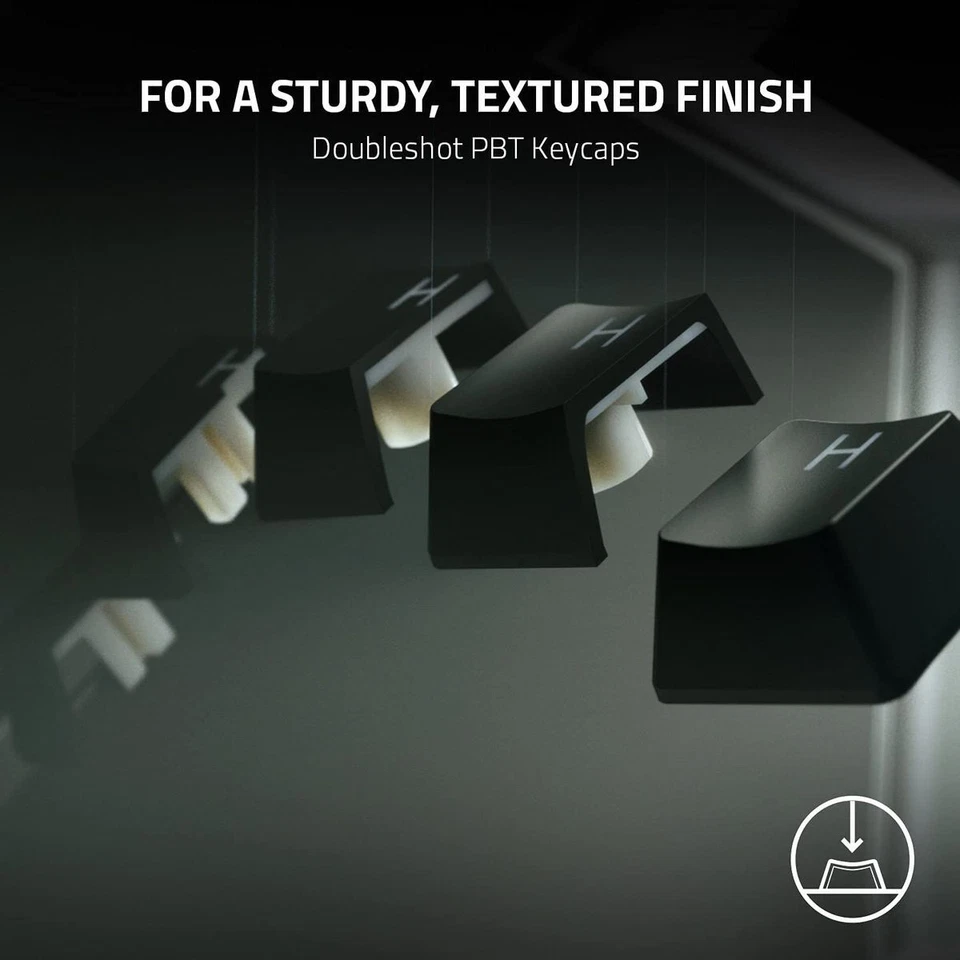 Razer Huntsman V2 TKL Gaming Keyboard Optical Red Switches RGB US ISO - Immagine 3 di 4