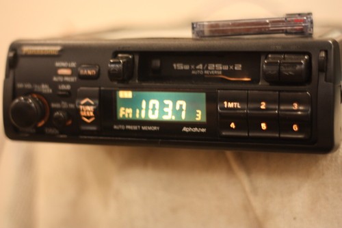 Panasonic CQ-D50EN Car Radio Cassette Autoradio Old School Toyota - Picture 10 of 16