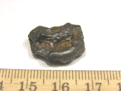 Meteorite Campo Del Cielo strike iron nickle Argentina 3.8 grams 19x16mm ea89