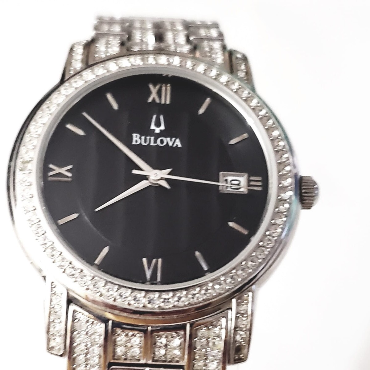 C876879 BULOVA STAINLESS STEEL MEN'S WATCH EC- 125 | eBay
