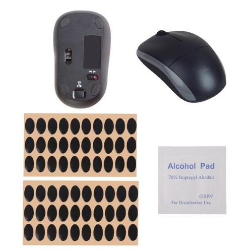 60pcs Mouse Feet Mouse Skates Pads - For logitech M215 / M310 / M325 - Photo 3/9