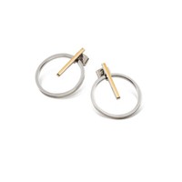 Boccia Schmuck Ohrstecker Paar Titan Reintitan Ø 19,5 Mm 05030-02