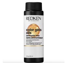 REDKEN Color Gel Oils Ammonia Free Permanent Hair (Please Select  Shade) 2 Oz