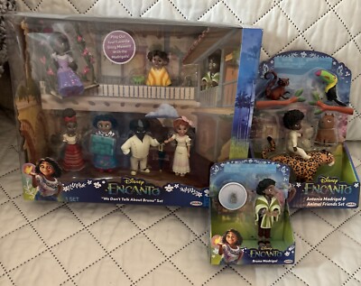 BIG 3  DISNEY ENCANTO Lot We Don t Talk About Bruno Set, Antonio Animal Friends