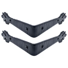 2 Pack 6" Decorative Corner Brace, Corner Protectors Iron Angle Corner Bracket