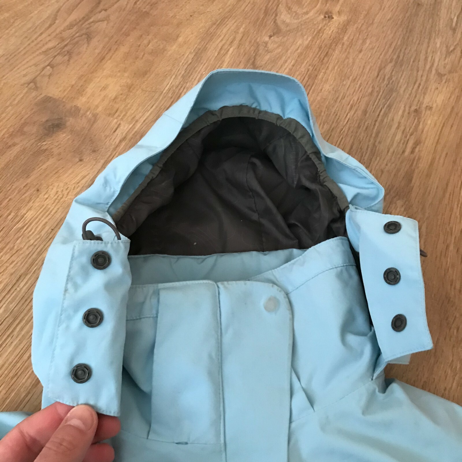 Mammut Drytech Mens Blue Ski Snowboard Winter Jacket Gem