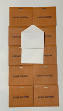 10 Piece Lot LOUIS VUITTON Envelope Note Card Gift Tag