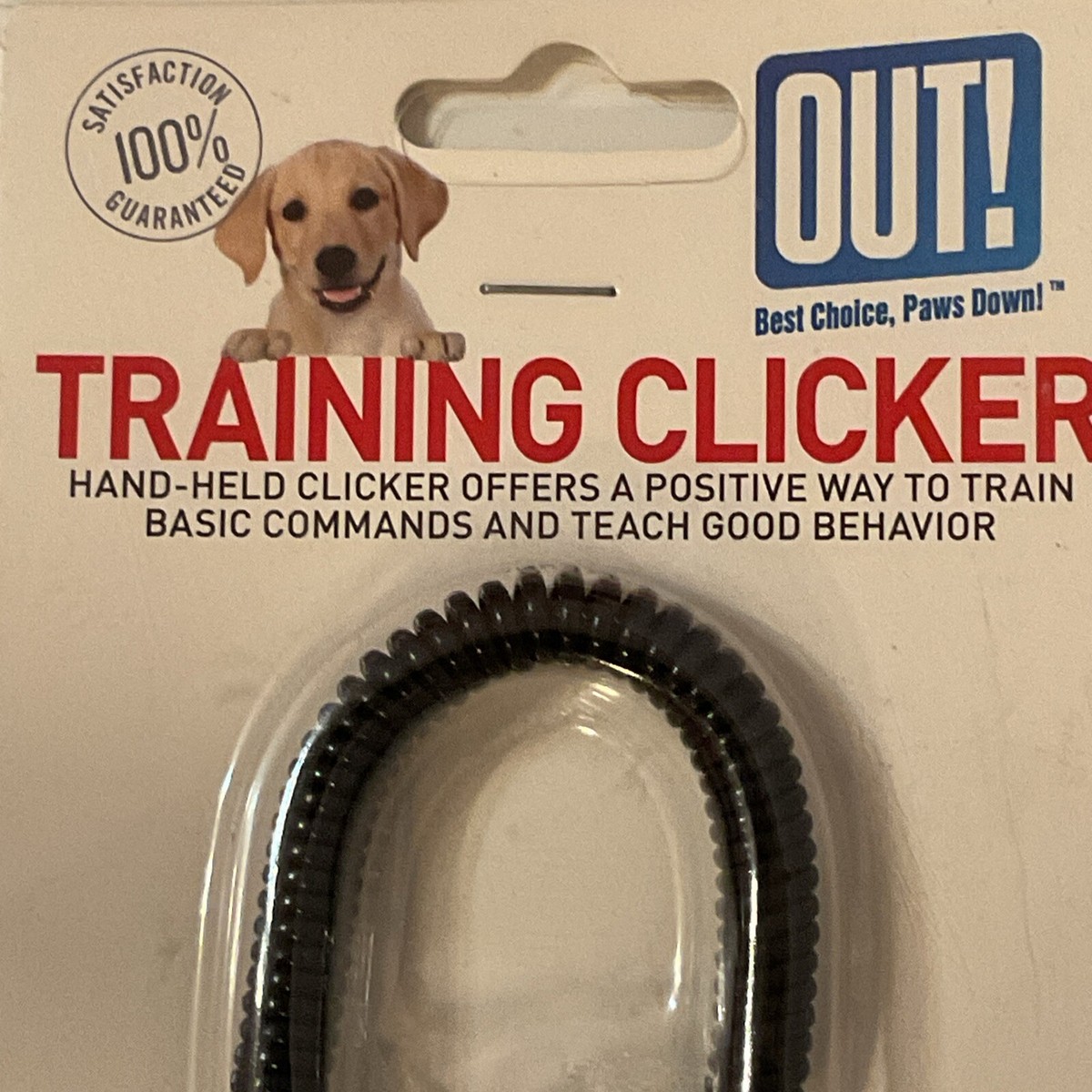 OUT Training Clicker For Dogs
