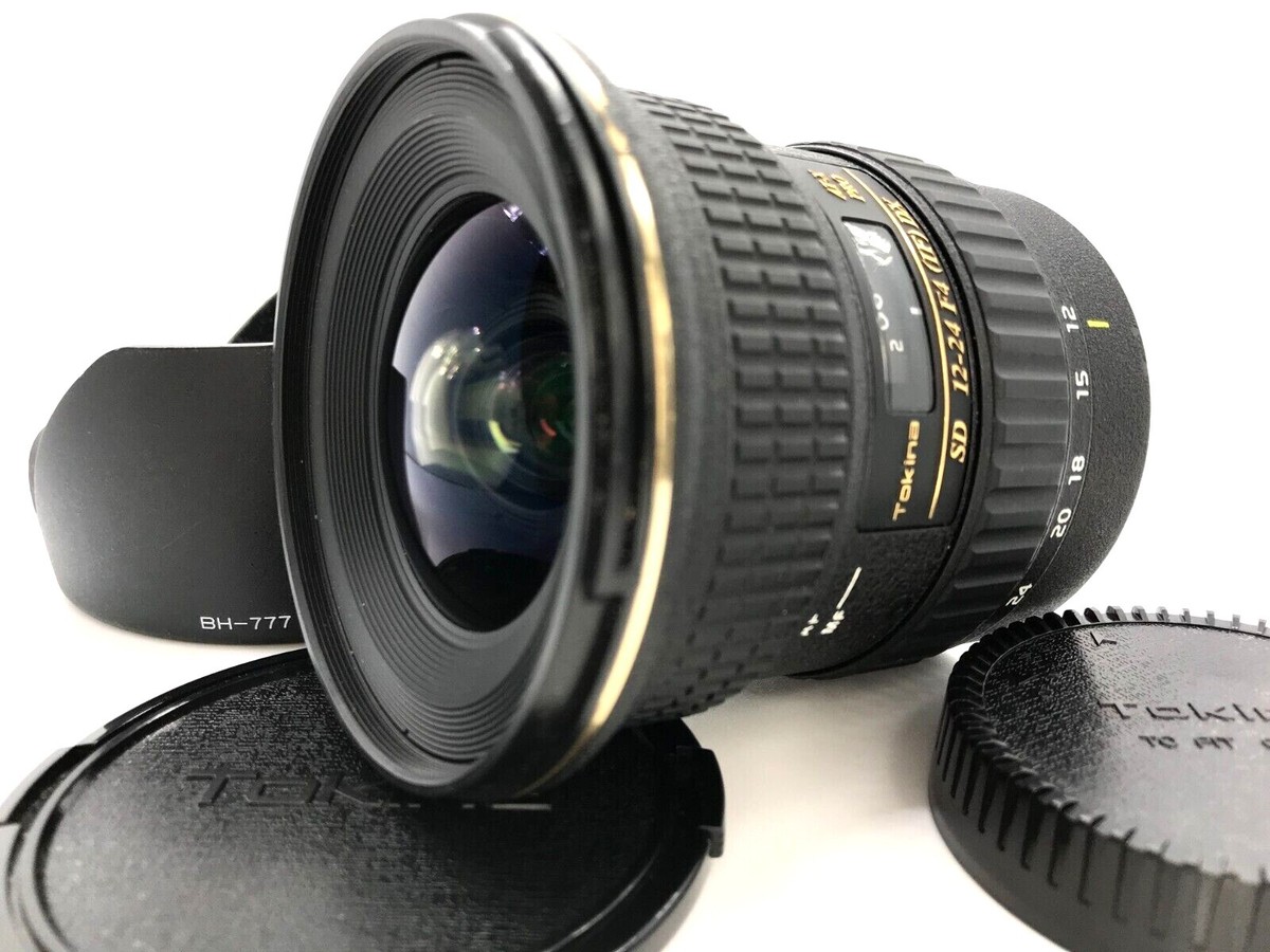 Tokina AT-X PRO 12-24mm F4 IF DX (良品） Tokina at-X PRO 12-24mm F4 DXII Lens - Canon AF Mount