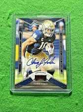 CHRIS FINKE AUTO RED ROOKIE CARD 49ERS RC 2020 CHRONICLES DRAFT PICKS PLAYOFF RC