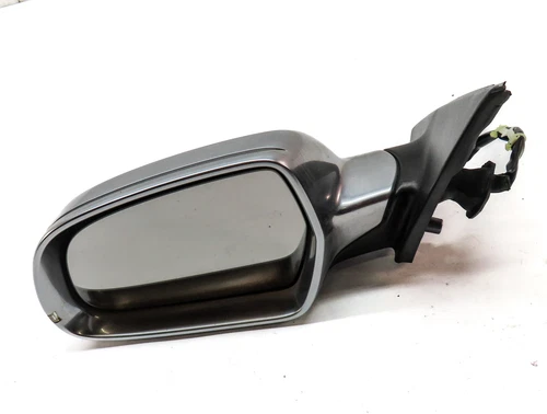 2010-2016 AUDI S4 (B8 8K) LEFT DRIVER HEATED DOOR MIRROR (ALUMINUM) w/ BLINKER