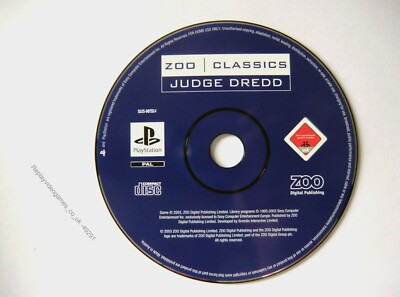 Judge Dredd Sony Ps1 Jeu Jeu Judge Dredd Pour PlayStation 1 (PS1) - Version Complète - En Bon état Dr Justice