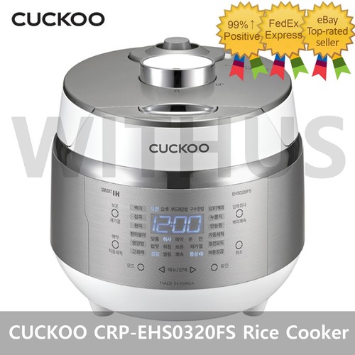 CUCKOO CRPEHS0320FS IH Electric Pressure Rice Cooker 3 Cups AC 220V eBay