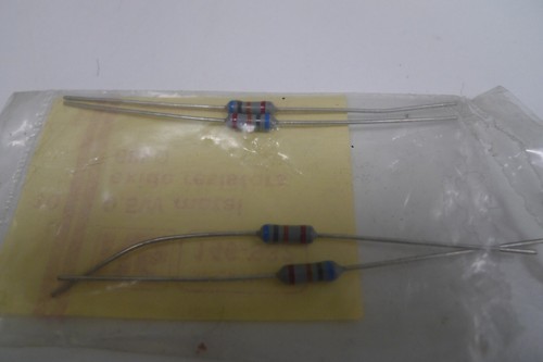 Resistor Metal Oxide 62 ohms 82 ohms 68k 820k 2% 1/2 Watt Vintage Radio Spares - Picture 59 of 75