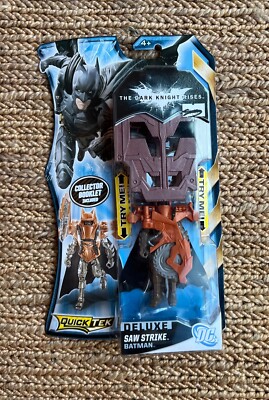 DC Batman The Dark Knight Rises QuickTek Deluxe Saw Strike NEW in BOX