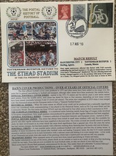 Manchester City v Tottenham Hotspur 2019 Dawn First Day Cover