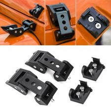 Metal Hood Catch Latches Lock Kit For Jeep Wrangler Jk Jljt 2007-26 Accessories
