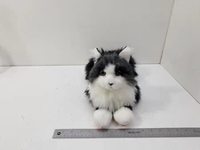 Chongker Cat Stuffed Toy, Realistic, Lifelike, Handmade, Gentle Black Cat