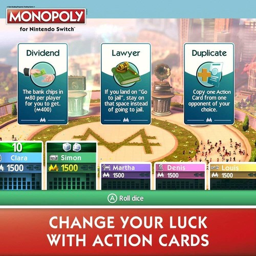 Monopoly Nintendo Switch Board Games Brand New Free Shipping