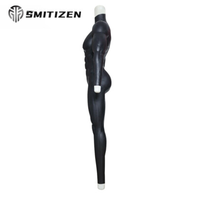 Costume Fetish SMITIZEN – Petto Finto In Silicone Nero, Taglia Unica, Per Cosplay E Feste