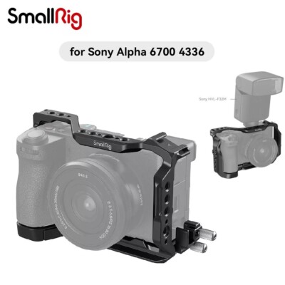 SmallRig A6700 Camera Cage Kit For Sony Alpha 6700 W/ Cable Clamp for Arca-Type