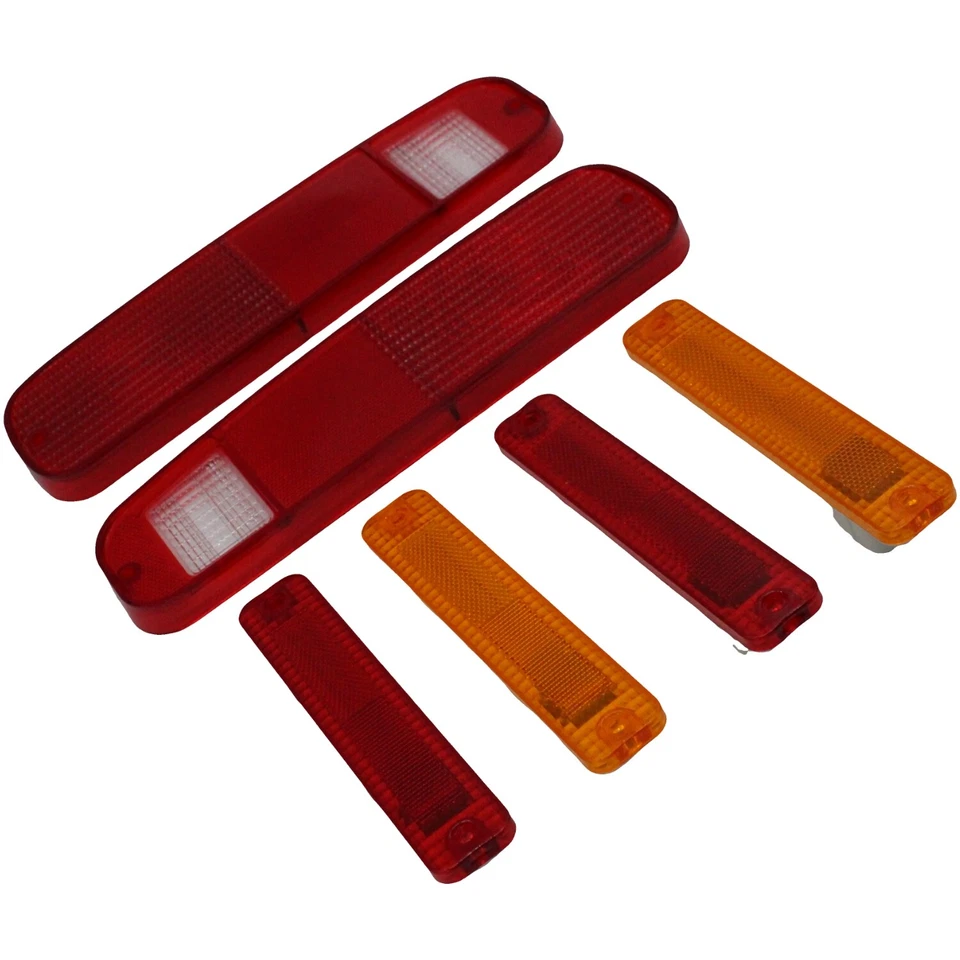 6x Tail & Side Fender Light Kit Fit 73-79 Ford Truck,78-79 Ford Bronco,Econoline — 第 4/4 张图片