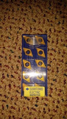10 PCS SUMITOMO ELECTRIC CNC CARBIDE TURNING INSERT DCMT11 T304N