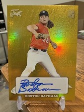 BOSTON BATEMAN 2023 LEAF PERFECT GAME NATIONAL SHOWCASE PROSPECT AUTO #/4🔥📈