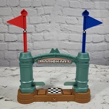 Mario Kart Hot Wheels Circuit Track Finish Line Flag Arch Lap Counter Piece Part